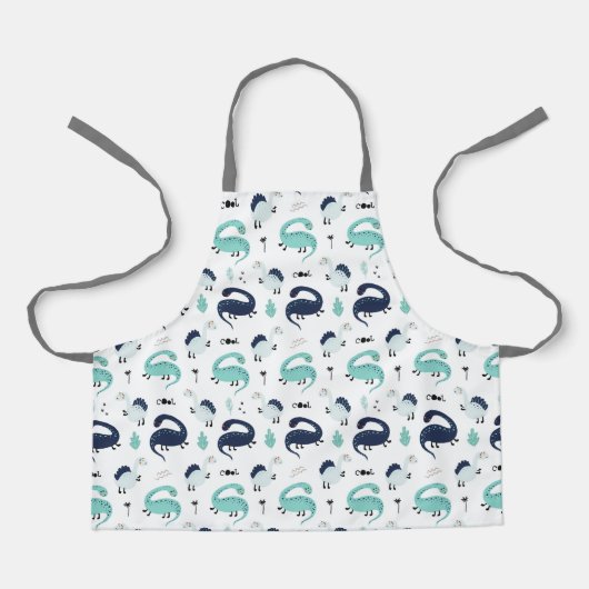 Cute Dinosaurs Schort (Voorkant)