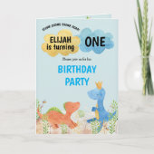 Cute Dinosaurs spelen 1 september (Voorkant)