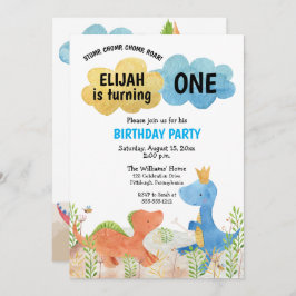 Cute Dinosaurs spelen 1 september Kaart