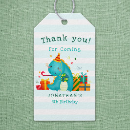 Cute Dinosaurs Stomp Chomp and roar birhtday boy Cadeaulabel