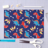 Cute dinosaurs tissuepapier (Craft)