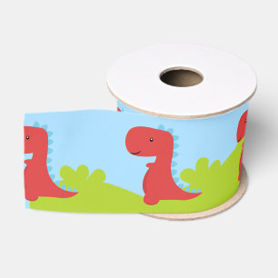 Cute Dinosaurus thema Feestje Grosgrain Lint
