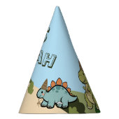 Cute Dinosaurus Verjaardagsfeesthoeden Feesthoedjes (Rechts)