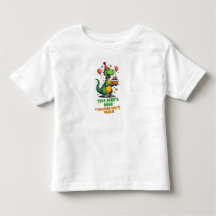 Cute dinosaurus verjaardagsshirt voor 4-jarigen