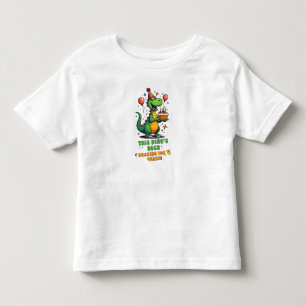 Cute dinosaurus verjaardagsshirt voor 4-jarigen kinder shirts