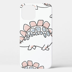 Cute dinosaurussen naadloos patroon Case-Mate iPhone case