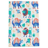 Cute dinosaurussen naadloos patroon medium cadeauzakje (Voorkant)