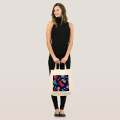 Cute dinosaurussen. tote bag (Voorkant (model))