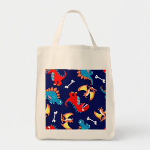 Cute dinosaurussen. tote bag
