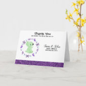 *~* Cute Dinosuar Butterfly Baby shower Hartelijk  Kaart (Gele Bloem)