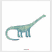Cute Diplodocus Dinosaur Sticker (Vel)