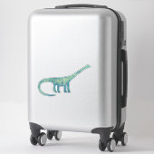 Cute Diplodocus Dinosaur Sticker (Koffer)