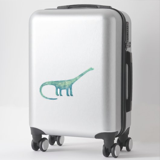 Cute Diplodocus Dinosaur Sticker (Koffer)