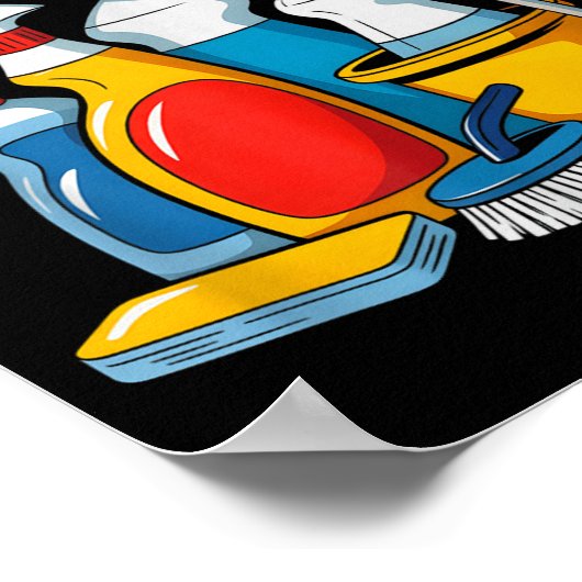 Cute Dirt Happens I Clean It Up Housekeeng Squad V Poster (Hoek)