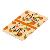 Cute Dishwasher Clean Dirty Magnet met Sinaasappel Magneet (Linkerzijde)