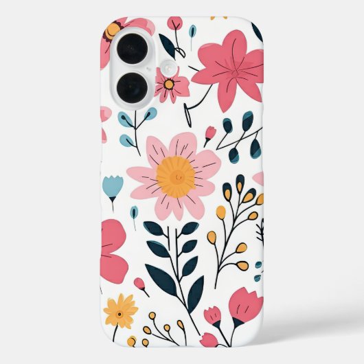 Cute Ditsy Spring Flower Case-Mate iPhone Case (Achterkant)