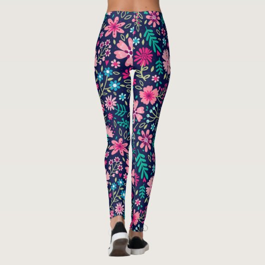 Cute Ditzy Floral Patterned | LEGGINGS (Achterkant)