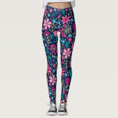Cute Ditzy Floral Patterned | LEGGINGS (Voorkant)