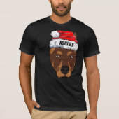 Cute Doberman Pet Dog Big T-shirt (Voorkant)