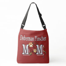Cute Doberman Pinscher Dog mama