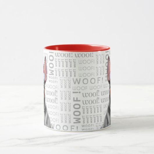 Cute Doberman Pinscher Lover Christmas Holiday Mok (Midden)