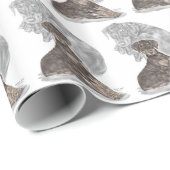 Cute Doberman Pinscher Puppy Cadeaupapier (Rol Hoek)