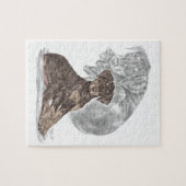 Cute Doberman Pinscher Puppy Legpuzzel (Horizontaal)