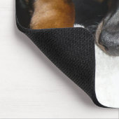 Cute Doberman Pinscher Puppy Mousepad Muismat (Hoek)
