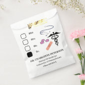 Cute Doctor Medical Student Graduparty Bedankzakje (Gezegeld)