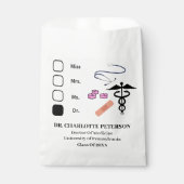 Cute Doctor Medical Student Graduparty Bedankzakje (Voorkant)