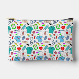 Cute Doctor Nurse Medical Supply Pattern Etui