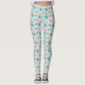 Cute Doctor Nurse Medical Supply Pattern Leggings (Voorkant)