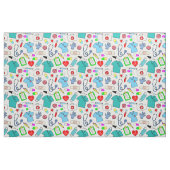 Cute Doctor Nurse Medical Supply Pattern Stof (Fat Quarter)