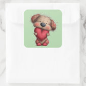 Cute Dog 3 Inch Sticker – Adorable Kawaii Design (Tas)