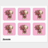Cute Dog 3 Inch Sticker – Adorable Kawaii Design (Vel)