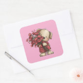 Cute Dog 3 Inch Sticker – Adorable Kawaii Design (Envelop)