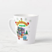 Cute dog and cat Christmas squad design  Latte Mok (Linkerhoek)