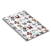 Cute Dog and Woof! Notitieboek (Rechterzijde)