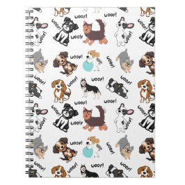 Cute Dog and Woof! Notitieboek
