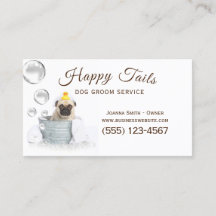 Cute Dog Bath Grooming Service
