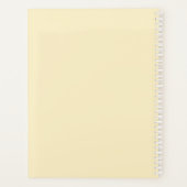 Cute Dog Blue Cushion  reproductie Planner (Achterkant)