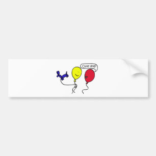Cute Dog Bumpersticker