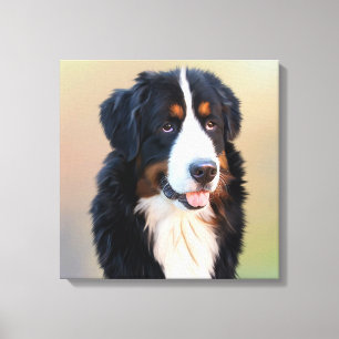 Cute Dog Canvas Afdruk