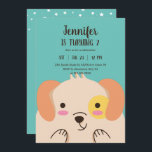 Cute Dog Cartoon Puppy Kids Birthday Kaart<br><div class="desc">Kute design voor kinderen,  jongens of meisjes die van dieren houden. Perfect voor safari dierthema verjaardagsfeest of dierentuinfeest. U kunt de formulering aanpassen aan andere gelegenheden.</div>