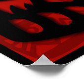 Cute Dog Chinees nieuwjaar Zodiac Birthday Poster (Hoek)