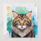 Cute dog close kaart (Voorkant)