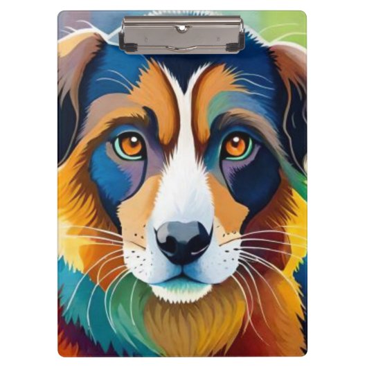Cute dog close klembord (Voorkant)