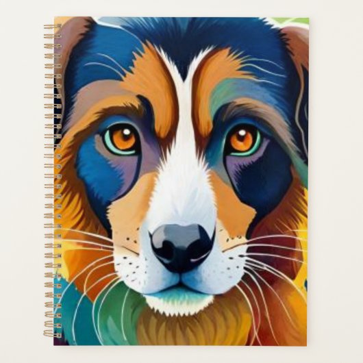 Cute dog close planner (Voorkant)