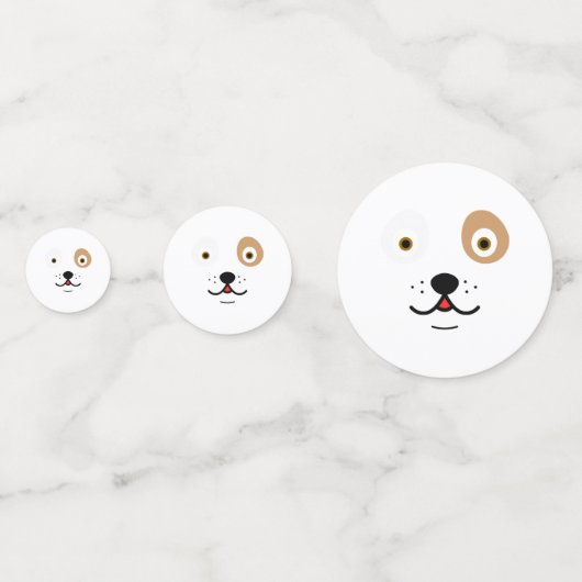 Cute dog confetti (Voorkanten)