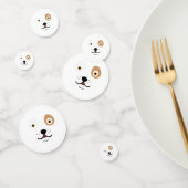 Cute dog confetti (Groep)
